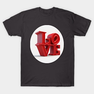 Valentines Day - Love symbol T-Shirt